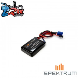 Spektrum 7.4V 2000mAh 2S LiPo Receiver Battery: Universal...