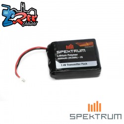 7.4V 4000mAh 2S LiPo Transmitter Battery