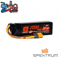 Spektrum Accessories 14.8V 2200mAh 4S 30C Smart G2 LiPo...