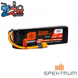 Spektrum Accessories 14.8V 3200mAh 4S 50C Smart G2 LiPo...