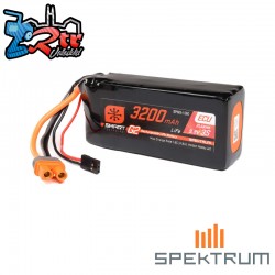 9.9V 3200mAh 3S 10C Smart G2 ECU LiFe Battery: IC3