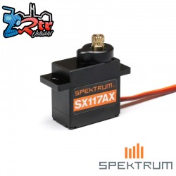 Spektrum SX117 Micro Metal Gear / Case Servo  250mm Lead
