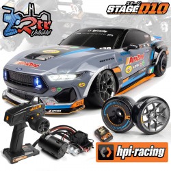 HPI Racing Stage-D10 1/10 4WD brushless Ford Mustang GT RTR S650 - J.Deane