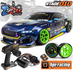 HPI Racing Stage-D10 1/10 4WD brushless Ford Mustang GT RTR S650 - VGJR