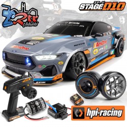 HPI Racing Stage-D10 1/10 4WD Escobillas Ford Mustang GT...