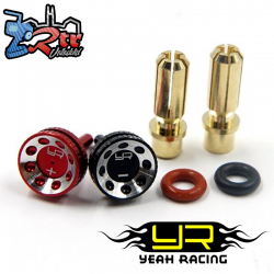 Empuñaduras ajustables de aluminio con forma de bala de 5 mm Yeah Racing