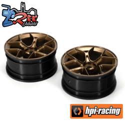 Llantas RTR Aero 5 Wheel 26mm Bronze (6mm Offset-2pcs)