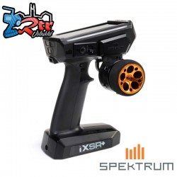 Rueda de emisora aluminio Spektrum color naranja