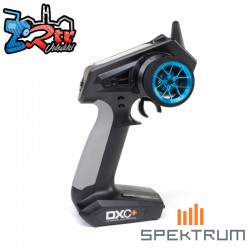 Rueda de emisora aluminio Spektrum color azul