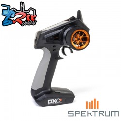 Rueda de emisora aluminio Spektrum color naranja