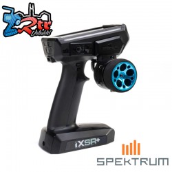 Rueda de emisora aluminio Spektrum color azul