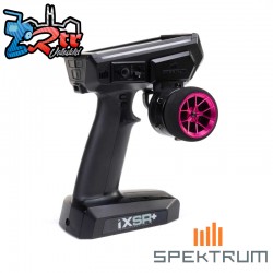 Rueda de emisora aluminio Spektrum color rosa