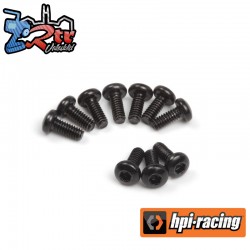 Button Head Screw M2x3mm (Hex Socket-10pcs)