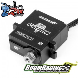 Mini Servo Python™ 125Mini HV aluminio resistente al agua 9 kg-cm a 8,4 V Boomracing