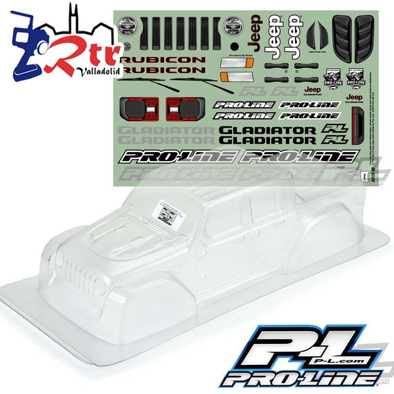 Proline 2020 Jeep Gladiator Cuerpo Transparente PR3535-00