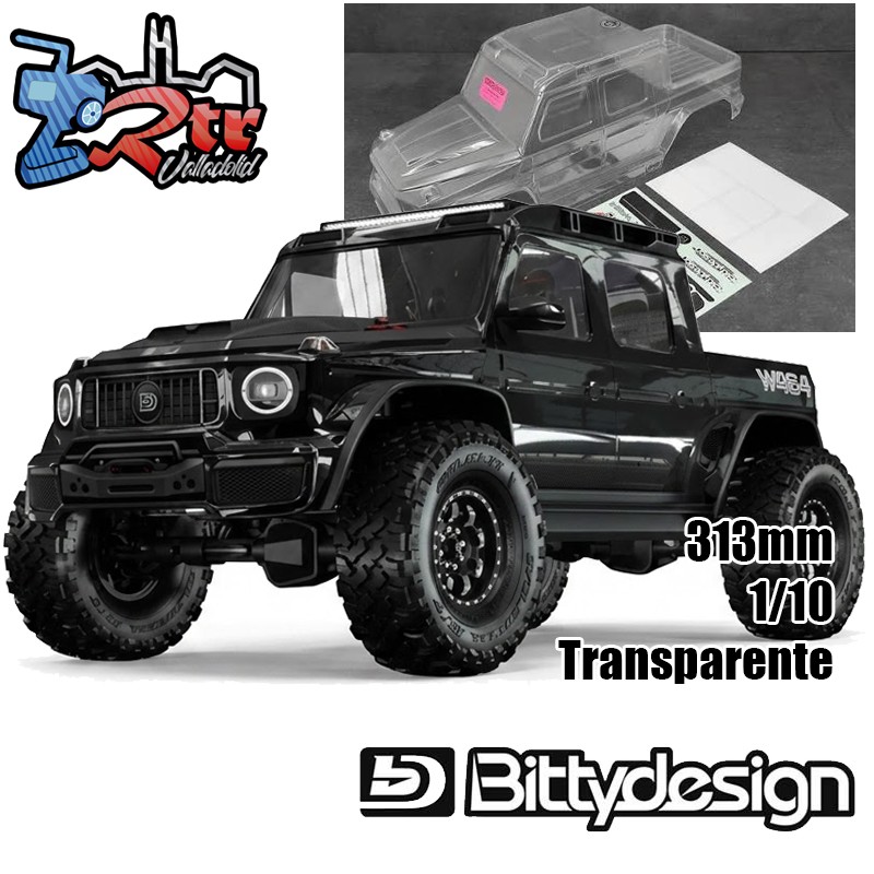 Carrocería 1/10 W464 313mm Rock Crawler Precortado
