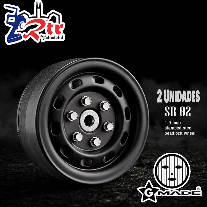 Llantas Beacklop Gmade 1.9 SR02 Mate Negro (2 Unidades) GM70174