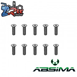 Flat Head Hex Screw M2.5*10 (10)