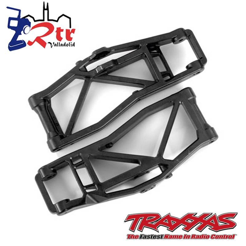 Brazo de suspensión inferior delanteros o traseros Negros Traxxas TRA8999