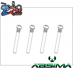 Round Head Partial Thread Screw 2*15 (4)