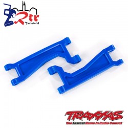 Brazo de suspensión superior delanteros o traseros Azules Traxxas TRA8998X