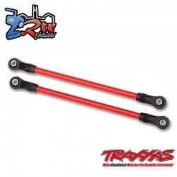 Enlaces de suspensión trasera inferior de acero rojo 5x115 mm TRX-4 Traxxas TRA8145R
