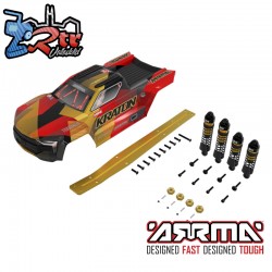 ARRMA MINI KRATON Gold Body & Parts Bundle