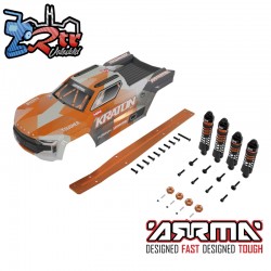 ARRMA MINI KRATON Orange Body & Parts Bundle