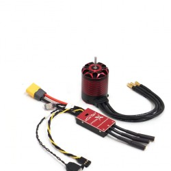 Combo furitek Python X Brushless 80A 1950KV 1/10 para Crawler 2-4S