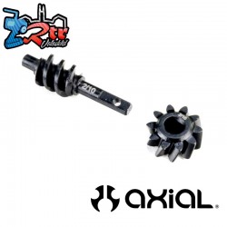 Axial Steel Ring-Pinion Worm Gear  2-10T  Axle: SCX30