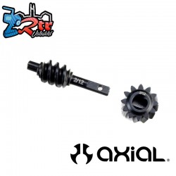 Axial Steel Ring-Pinion Worm Gear  2-12T  Axle: SCX30