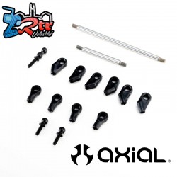 Axial Steering Links  Steel  Wide: SCX30