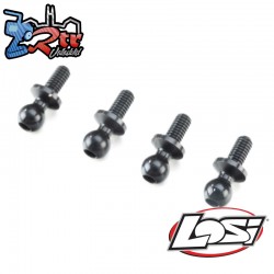 Losi Ball Stud  4.8mm x 6mm (4): 22S