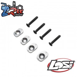 Losi Motor Mount Insert 15 & 19 for 67T Spur: 5IVE-TE
