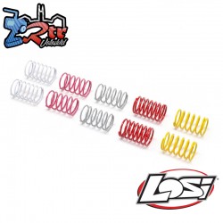 Losi Tuning Spring Set (7-11lbf-in  2)  On-Road: GROM