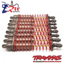 Amortiguadores Big Bore aluminio T6 anodizado TRA4962
