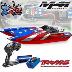 Catamaran TRAXXAS M41 TSM Brushless 6S 40 Aniversario