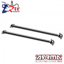 Eje de transmisión 139,50mm Dagbone 2 unidades Arrma AR310459