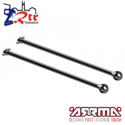 Eje de transmisión 141,50mm CVC 2 unidades Arrma AR310458