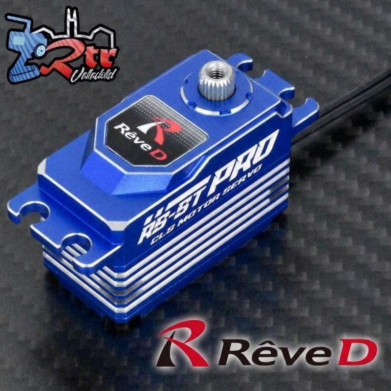 Servo Reve D PRO 18Kg  Bajo Perfil Programable RWD Drift Spec Brushless Azul