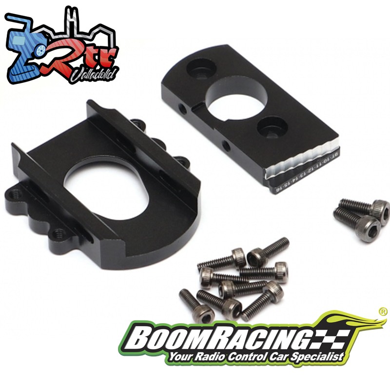 Adaptador de caja de cambios de aluminio con soporte de motor de acero inoxidable para transmisiones BCF™ y BCF2™.