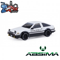 Absima 1/43 4WD Drift-Race Car AE86 trueno RTR blanco