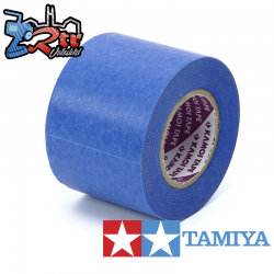 Cinta adhesiva Tamiya de 40 mm, color azul Tamiya