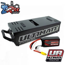 Combo caja arrancadora con bateria 14.8v 2500mah 20c ultimate racing.