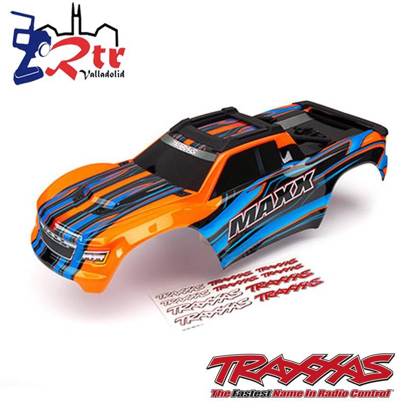 Carrocería cuerpo Pintado Naranja Traxxas Maxx TRA8911T