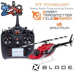 Helicóptero Blade Bell 206 Jet Ranger 235 CP RTF Basic with SAFE