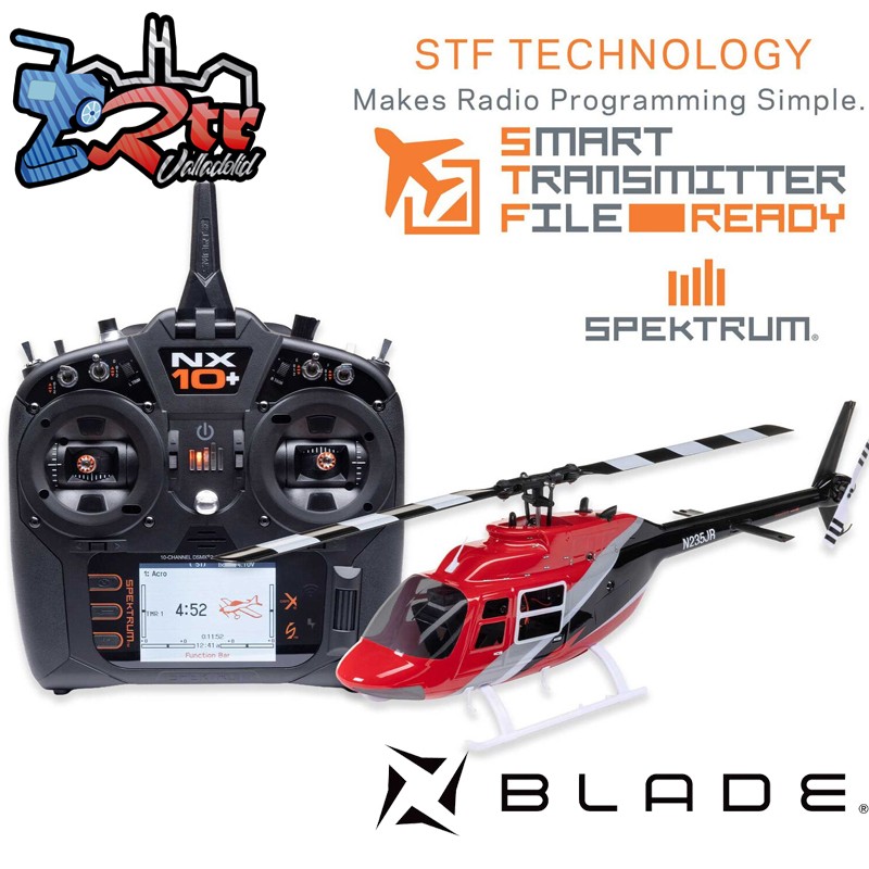 Helicóptero Blade Bell 206 Jet Ranger 235 CP RTF Basic with SAFE