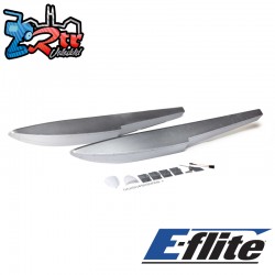 E-flite Float Set with Hardware  Silver  39.5"