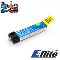 3.7V 150mAh 1S 45C LiPo Battery: PH 1.25 (Ultra Micro)