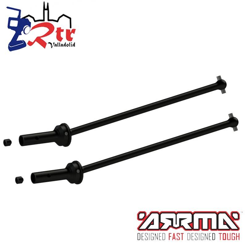 Conjunto de ejes de transmisión con copas 124mm CVC Arrma AR220032